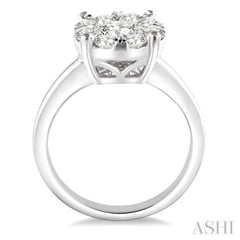 2 Ctw Lovebright Round Cut Diamond Ring in 14K White Gold 2 Ctw Lovebright Round Cut Diamond Ring in 14K White Gold