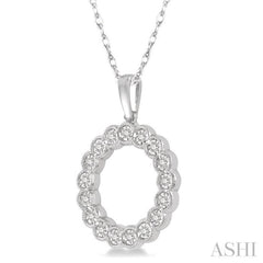 1/8 Ctw Circular Lattice Halo Round Cut Diamond Fashion Pendant in 10K White Gold with chain 1/8 Ctw Circular Lattice Halo Round Cut Diamond Fashion Pendant in 10K White Gold with chain