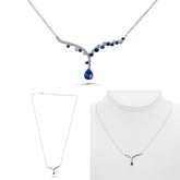 W Necklace .19RD .25SP .42SP