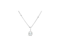 CZ peal Necklace