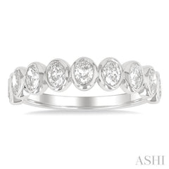 .90CTOVDM NORTH-SOUTH OVAL BAND WG14K-G*
