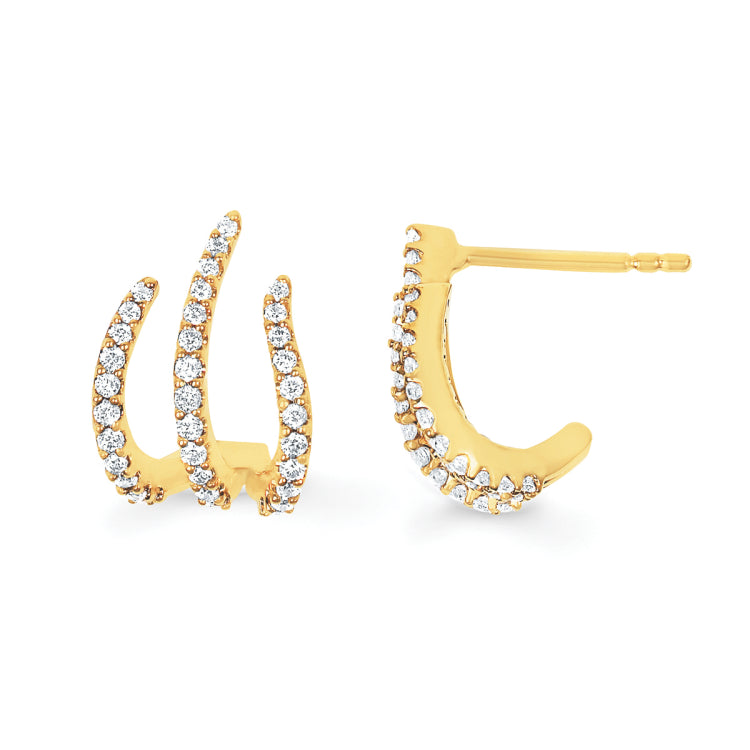 EARRINGS  RD V 0.34