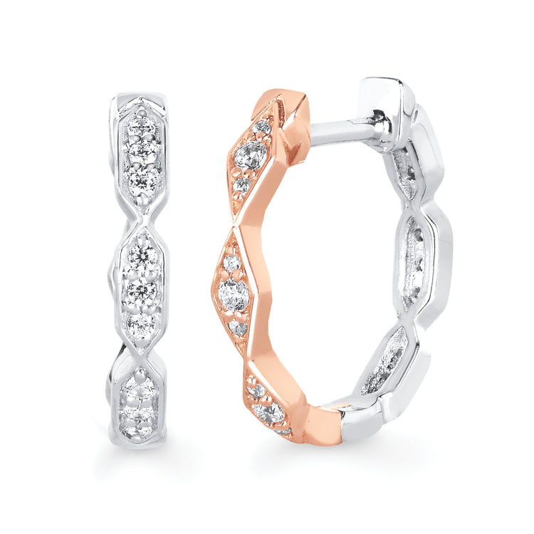 EARRINGS  RD V 0.255