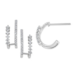 EARRINGS  RD V 0.25