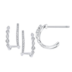EARRINGS  RD V 0.232