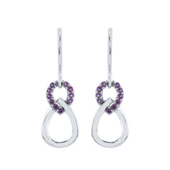 EARRINGS  RD G AM 0.2