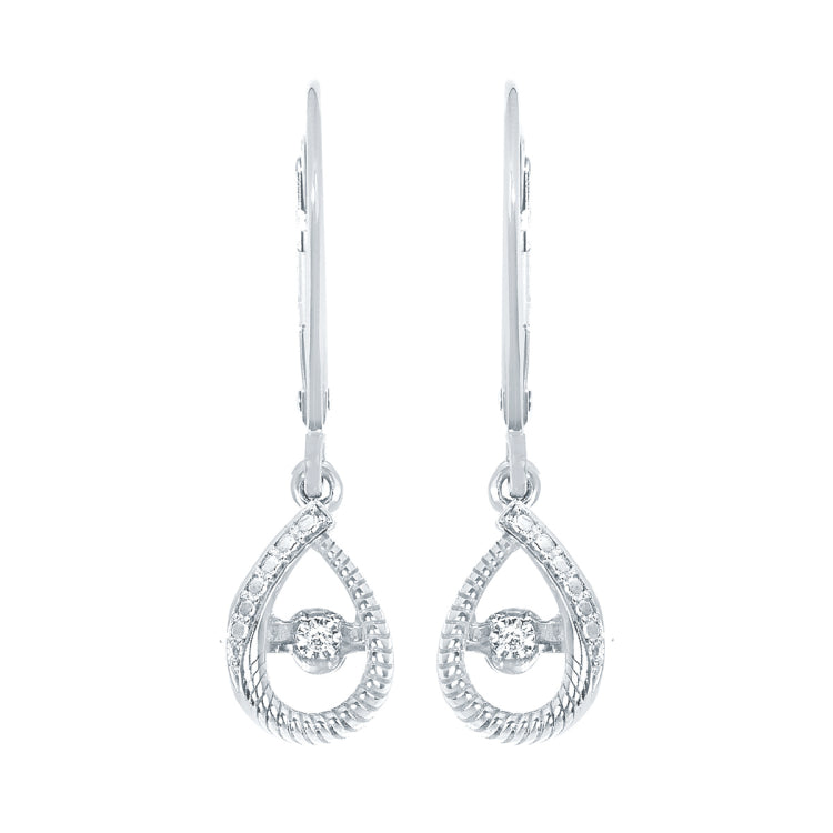 EARRINGS  RD V~ 0.015