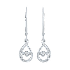 EARRINGS  RD V~ 0.015