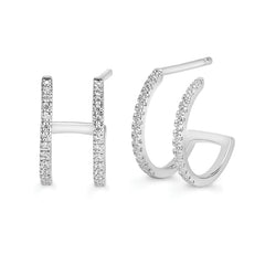 EARRINGS  RD V 0.256