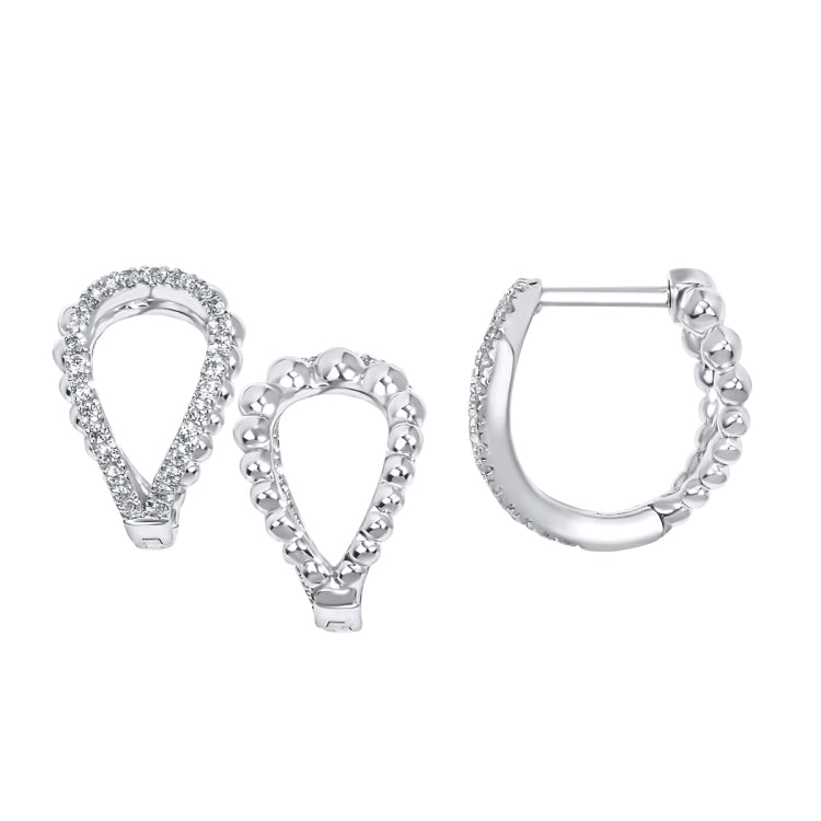 EARRINGS  RD V 0.256
