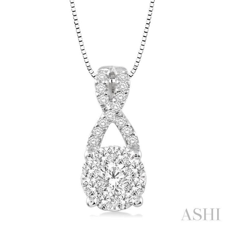 .25CTRDDM 'LOVEBRIGHT' PD WG 14K-G+CH*