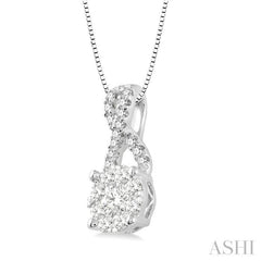 .25CTRDDM 'LOVEBRIGHT' PD WG 14K-G+CH*