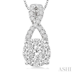 .25CTRDDM 'LOVEBRIGHT' PD WG 14K-G+CH*