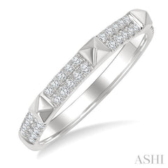 .20CTRDDM PYRAMID RING WG 10K-G*
