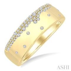 .25CTRDDM MOSAIC  RING YG 10K-G*