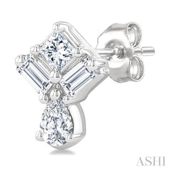 .33CTTWDM MIX FANCY SHAPE ER WG 14K-G*