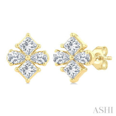.35CTTWDM MIXED FANCY SHAPE ER YG 14K-G*