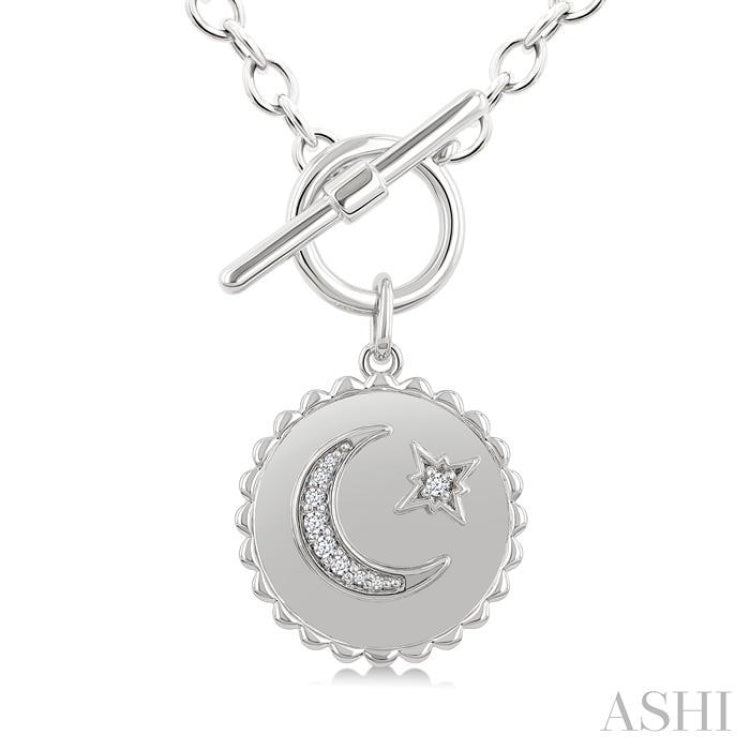 .07CTRDDM LUNAR STAR TOGGLE  NK SL-S*