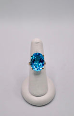 10k Yellow Gold Topaz Ring