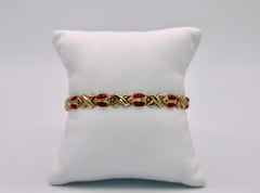 10k Lady Bug Bracelet
