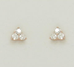 14K Y EARRINGS 6RD 0.24CT