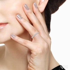 1/6 ctw Diamond Band in 14K White Gold