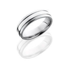 Cobalt Chrome 6mm Domed Band