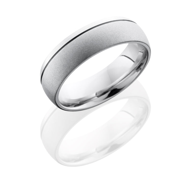 Cobalt Chrome 7mm Domed Band