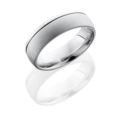 Cobalt Chrome 7mm Domed Band