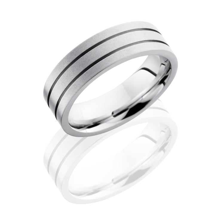Cobalt Chrome 7mm Flat Band