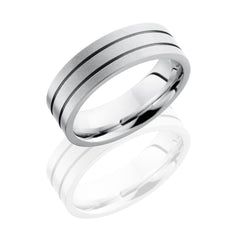 Cobalt Chrome 7mm Flat Band