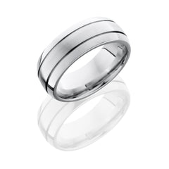 Cobalt Chrome 8mm Domed Band