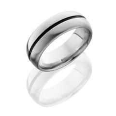 Cobalt Chrome 8mm Domed Band