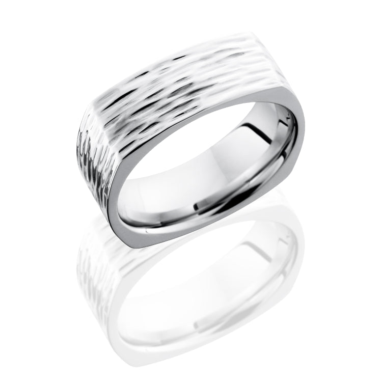 Cobalt Chrome 8mm Flat, Square Band