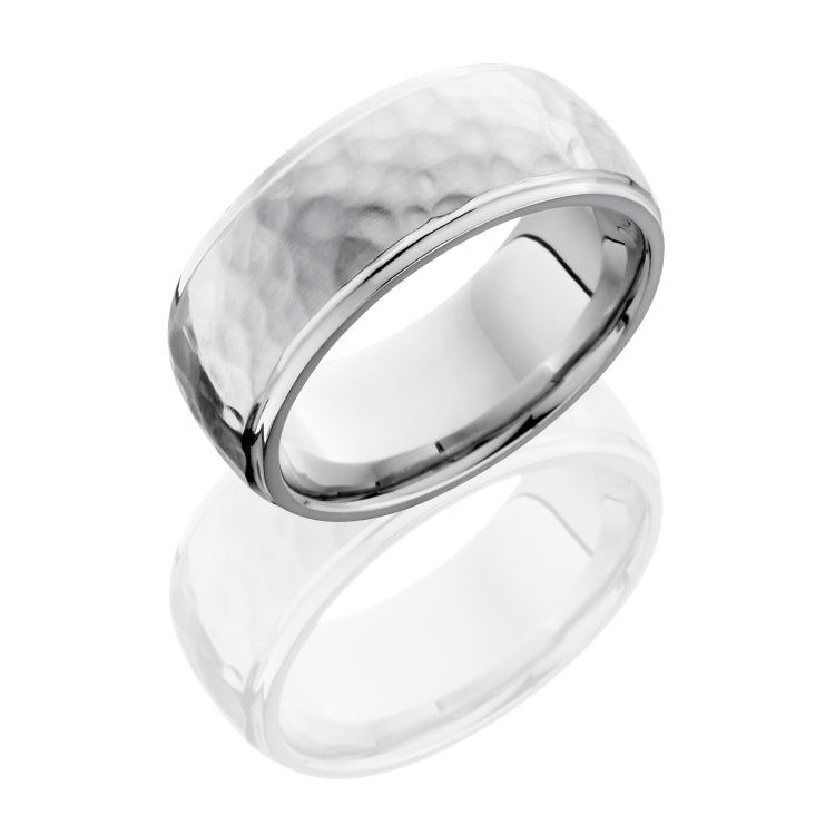 Cobalt Chrome 9mm Domed Band with Grooved Edges