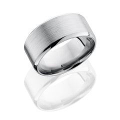 Titanium 10mm Beveled Band