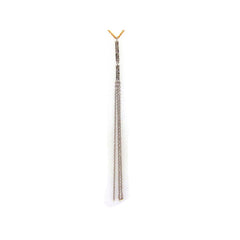 DIAMOND PENDANT, 18"/17"/16", 14KWY (N) D=0.11