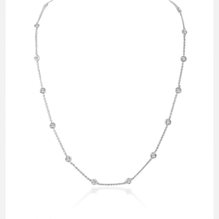 14k Gold & Diamond Necklace - 1.20ct