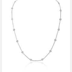 14k Gold & Diamond Necklace - 1.20ct