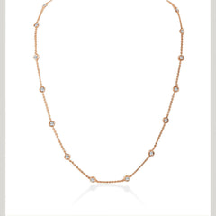 14k Gold & Diamond Necklace - 1.20ct
