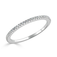 14k Gold & Diamond Eternity Ring - 0.16ct