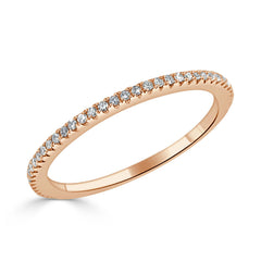 14k Gold & Diamond Eternity Ring - 0.16ct