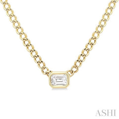 .20CTOCDM CURB LINK NK YG 14K-G*