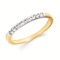 Ostbye 1/5 Ctw. Prong Set Diamond Anniversary Band In 14K Gold