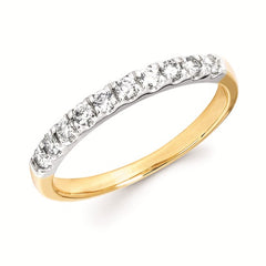 Ostbye 1/3 Ctw. Prong Set Diamond Anniversary Band In 14K Gold