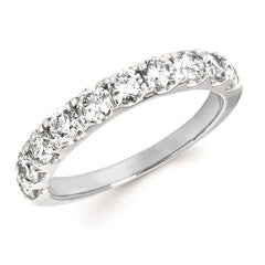 Ostbye 1 Ctw. Prong Set Diamond Anniversary Band In 14K Gold
