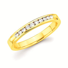 Ostbye 1/5 Ctw. Channel Set 10 Stone Diamond Anniversary Band