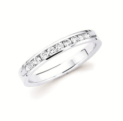Ostbye 1/4 Ctw. Channel Set 10 Stone Diamond Anniversary Band
