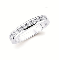 Ostbye 1/2 Ctw. Channel Set 10 Stone Diamond Anniversary Band