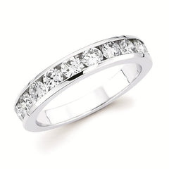 Ostbye 1 Ctw. Channel Set 10 Stone Diamond Anniversary Band